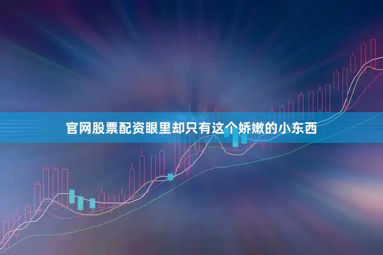 官网股票配资眼里却只有这个娇嫩的小东西